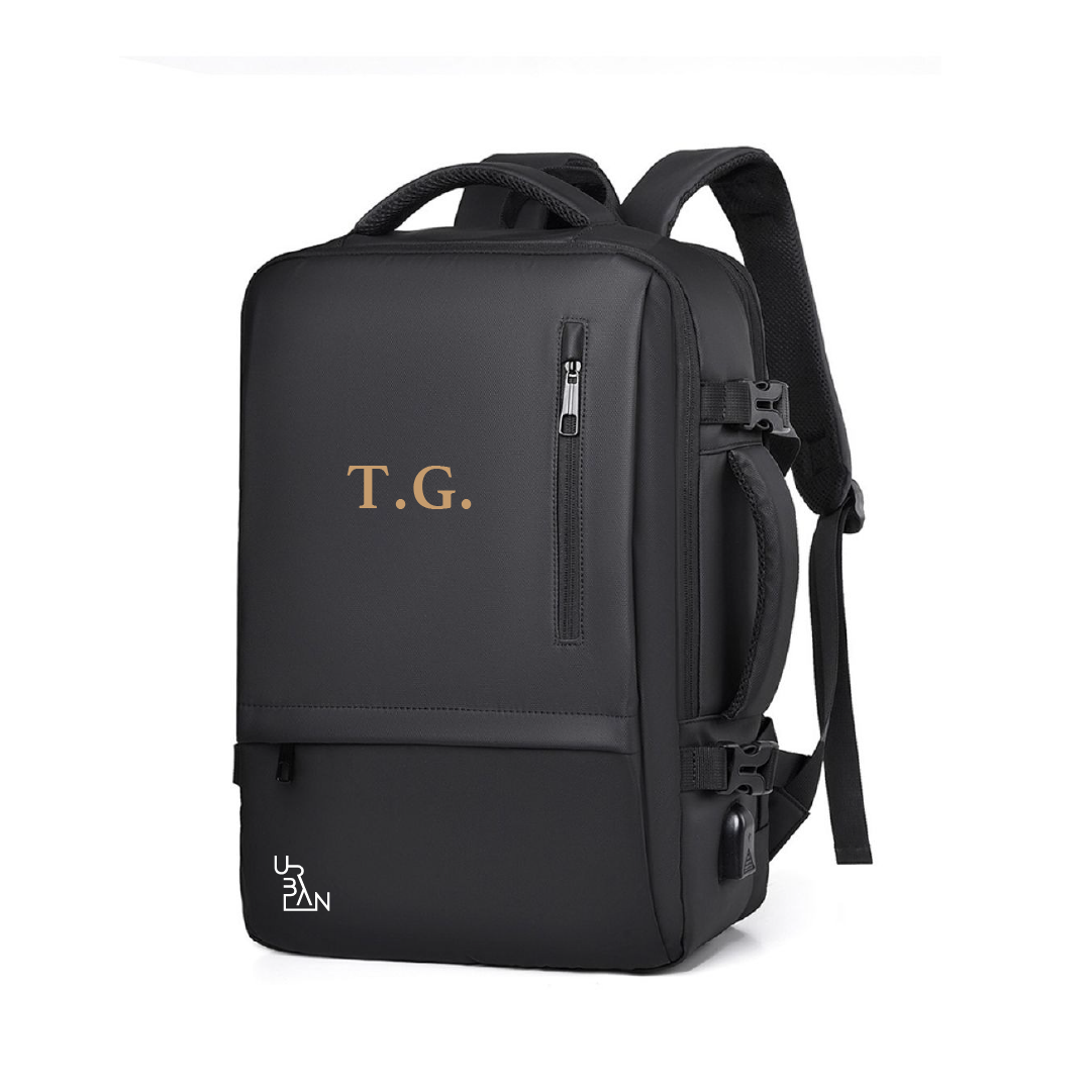 PRE-ORDER - Personalised Initials - Multi-Pocket Backpack